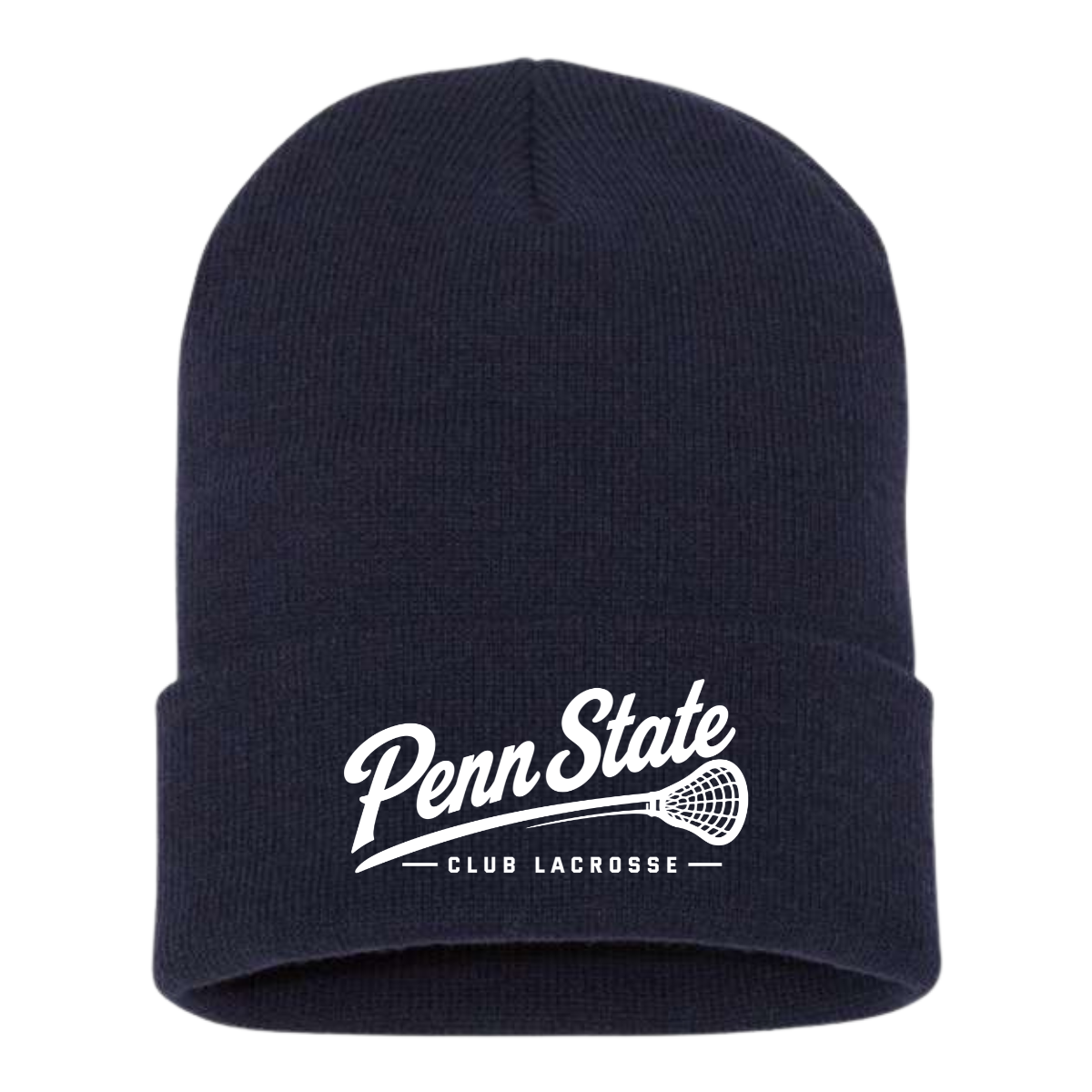Penn State Lacrosse Yupoong Classics Cuffed Beanie