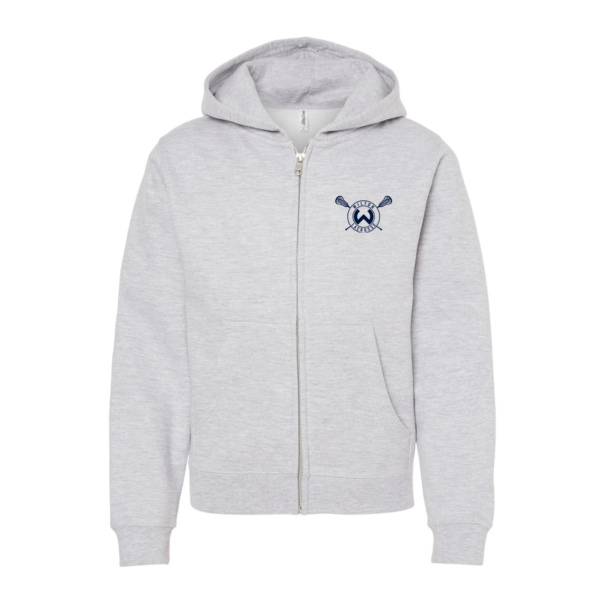 Youth Wilton Lacrosse Full-Zip Hoodie
