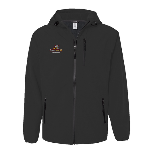 Adult Grey Duck Lacrosse ITC Poly-Tech Soft Shell Jacket