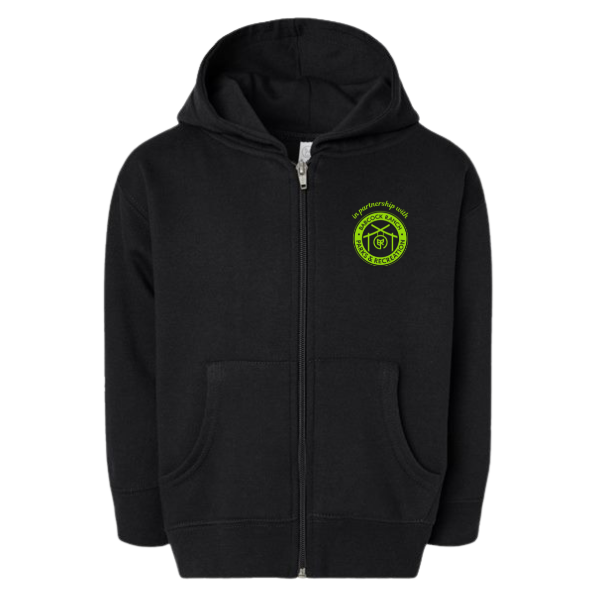 Toddler Caloosa Sirens Rabbit Skins Full-Zip Fleece Hoodie