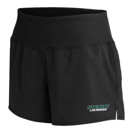 Women's Stealth Lacrosse Sport-Tek Repeat Short