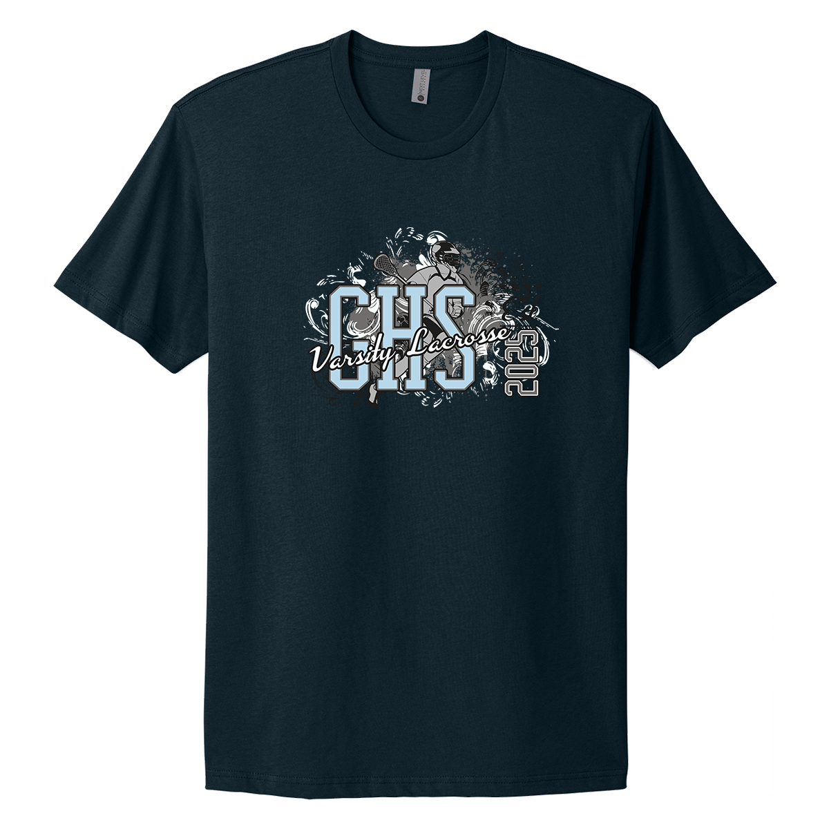 Adult Gibbs Lacrosse Next Level Cotton T-Shirt