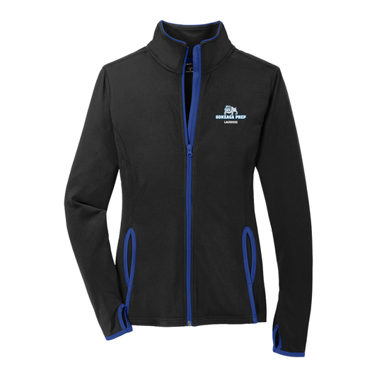 Women's GP Lacrosse Sport-Tek Sport-Wick Stretch Full Zip Jacket