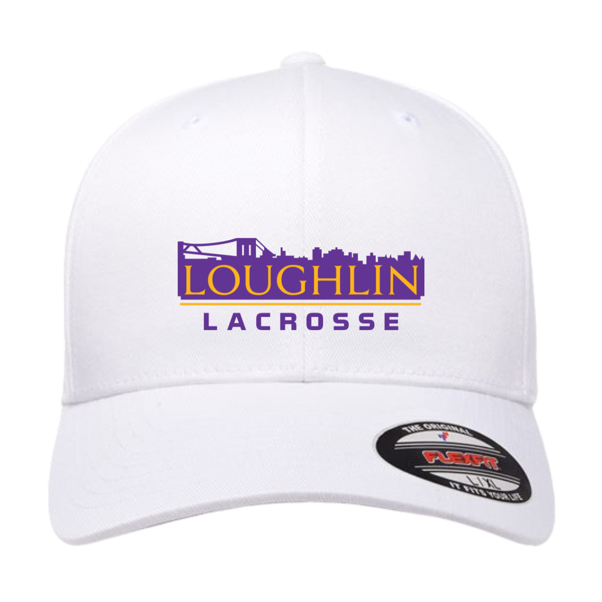 Bishop Loughlin Lacrosse Flexfit Fitted Baseball Hat