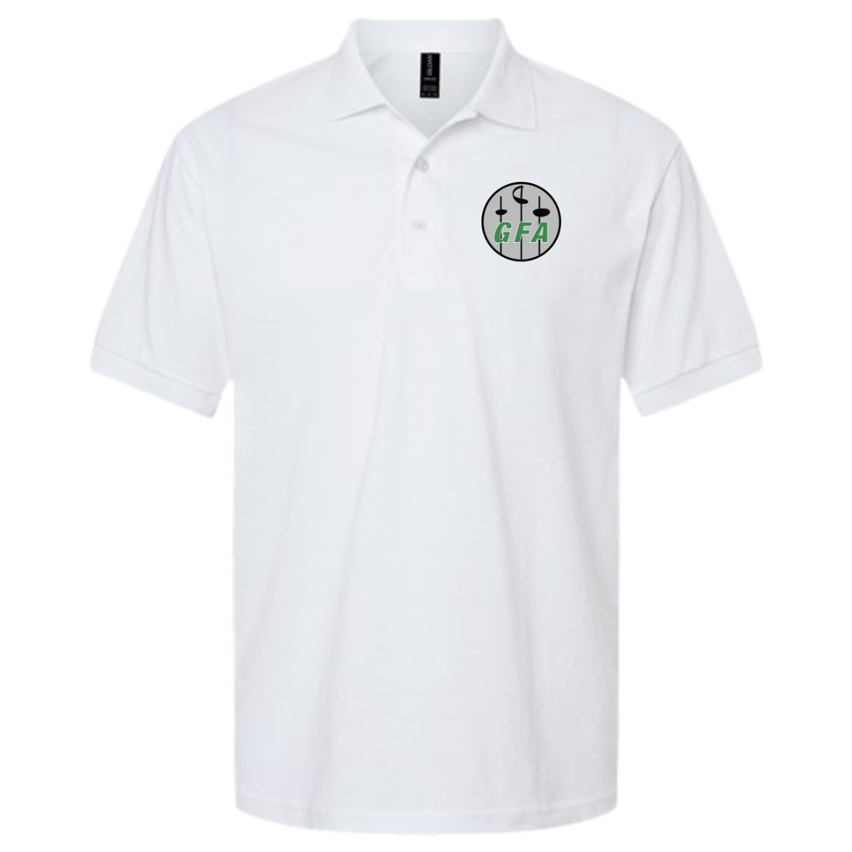 Adult Greensboro Fencing Academy Gildan Dryblend Polo