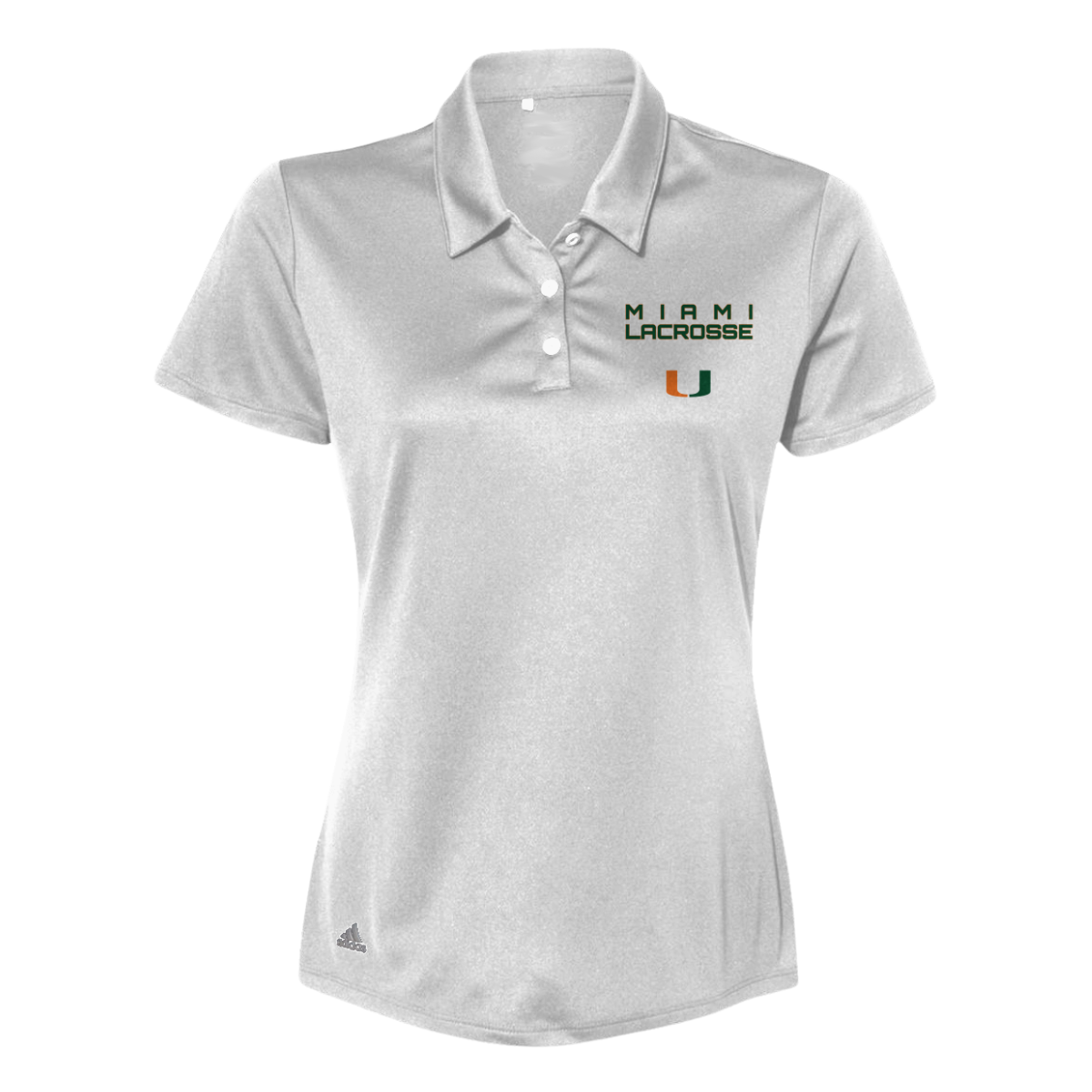 Women's Miami Lacrosse Adidas Performance Polo