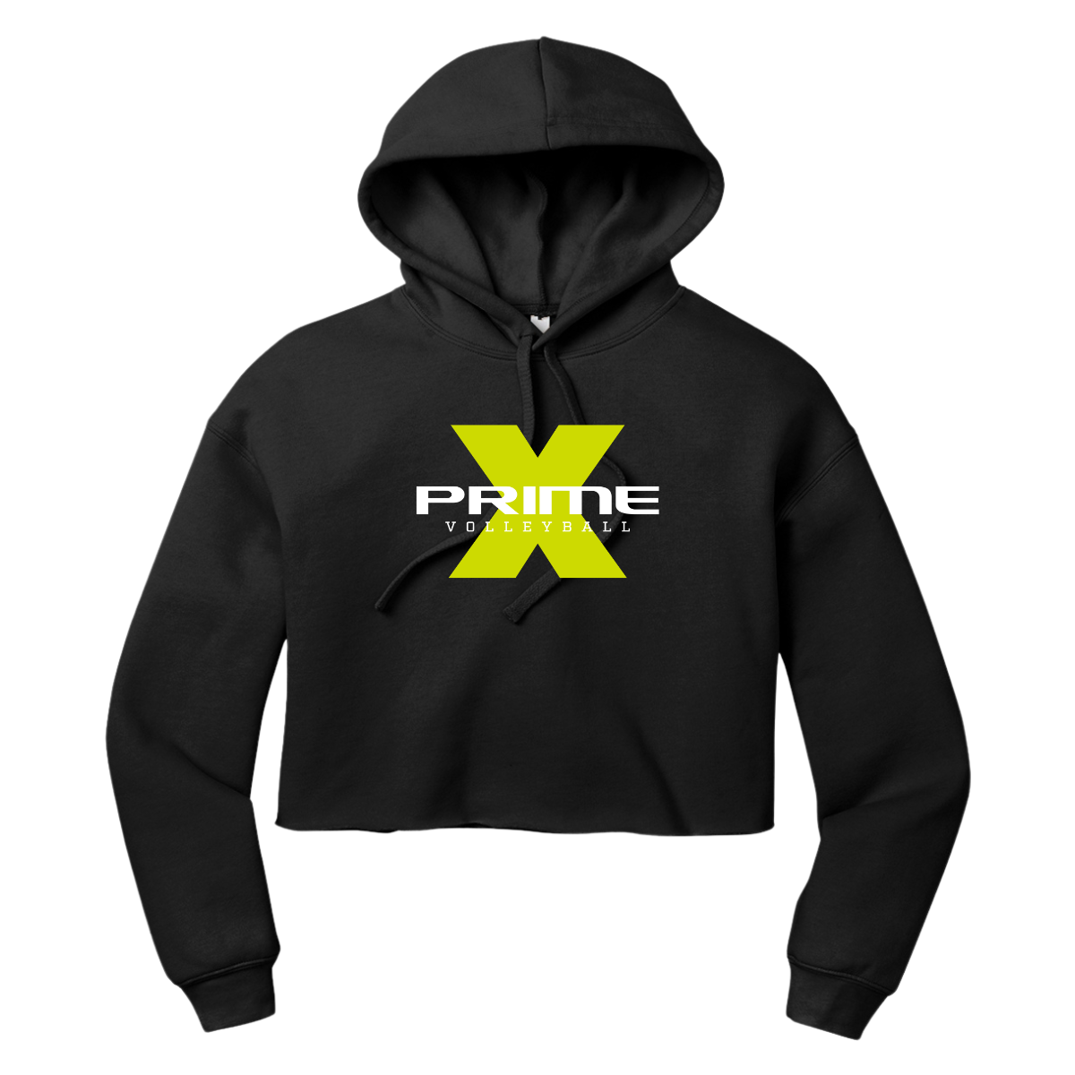 Women's Prime X Volleyball Bella + Canvas Cropped Hoodie