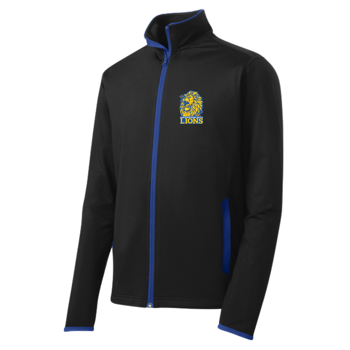 Adult Lions Sport-Tek Sport-Wick Stretch Full-Zip Jacket
