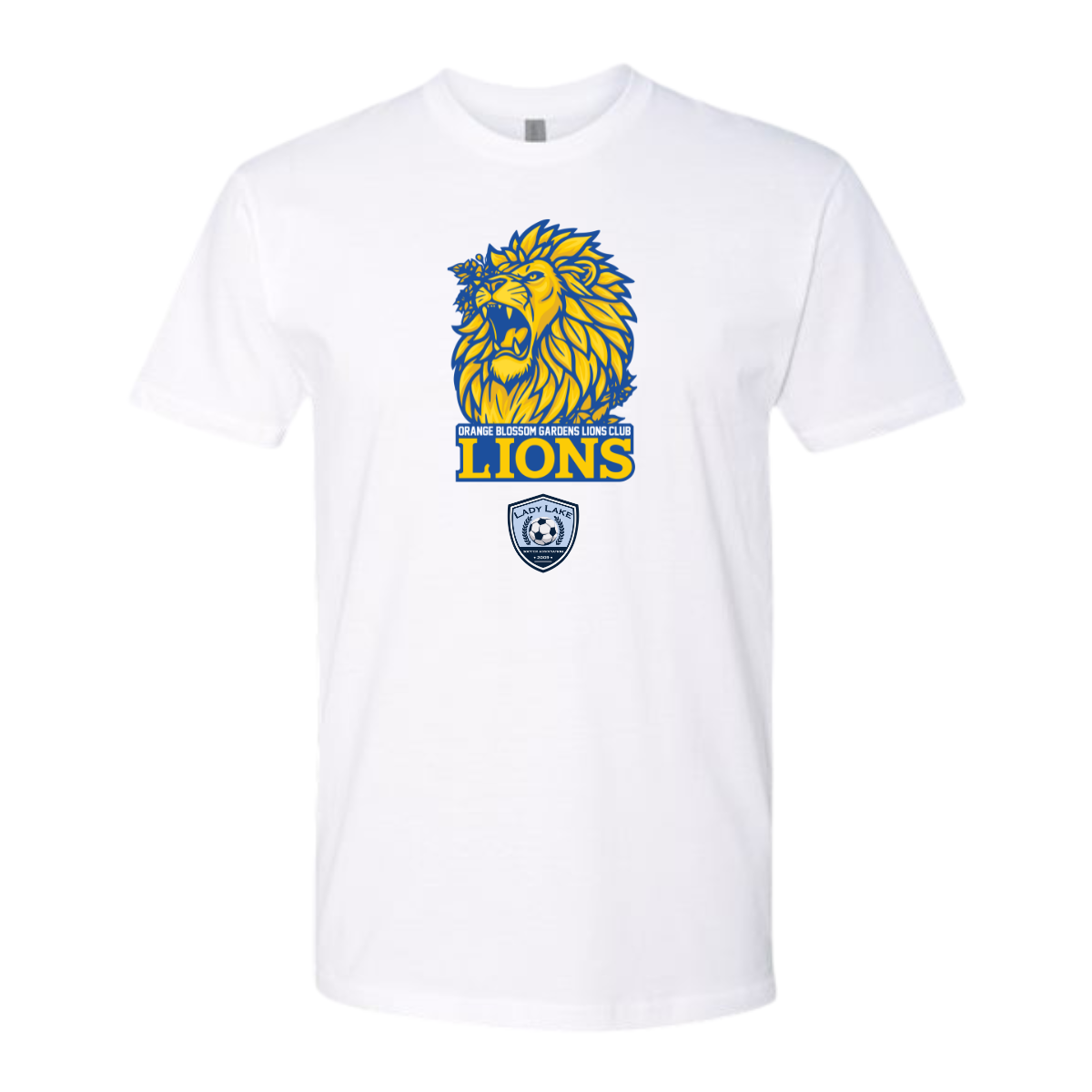 Adult Lions Next Level Cotton T-Shirt