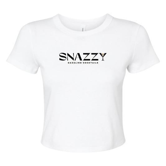 Women's Snazzy Bella + Canvas Micro Rib Baby Tee