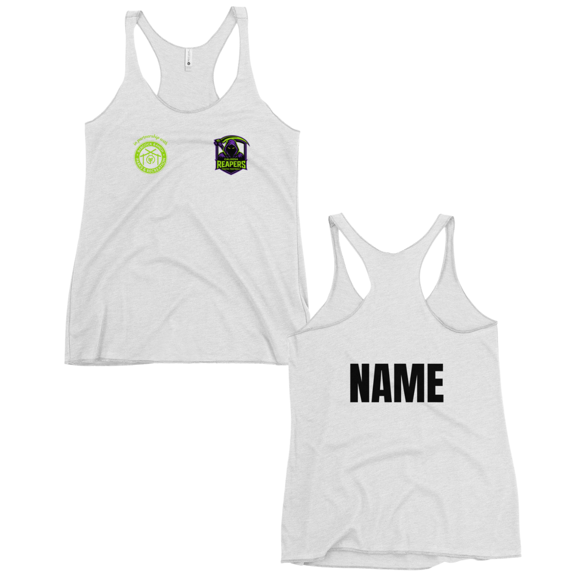 Personalizable - Women's Caloosa Reapers Racerback Tank Top
