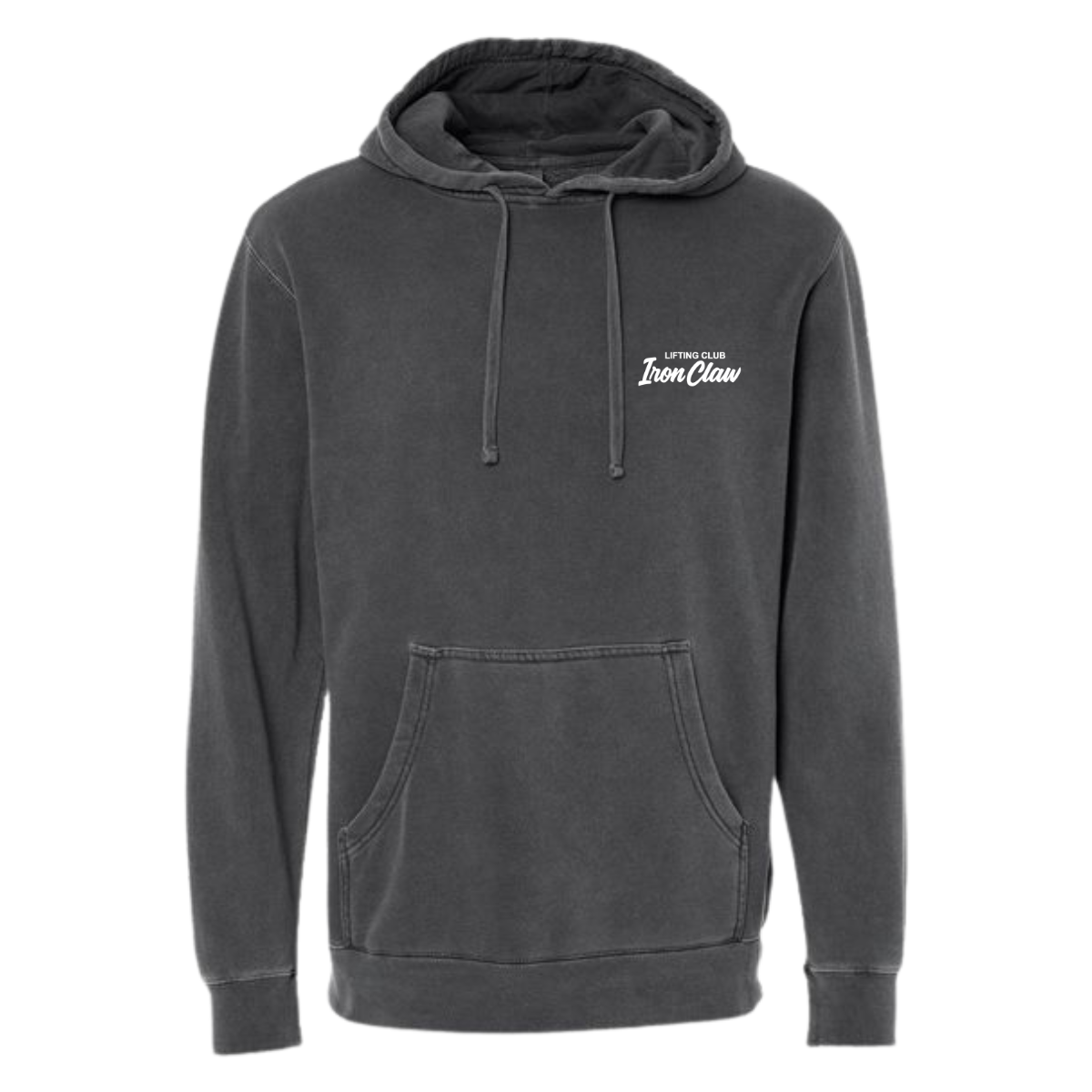 Adult Iron Claw Independent Pigment Dyed Hoodie