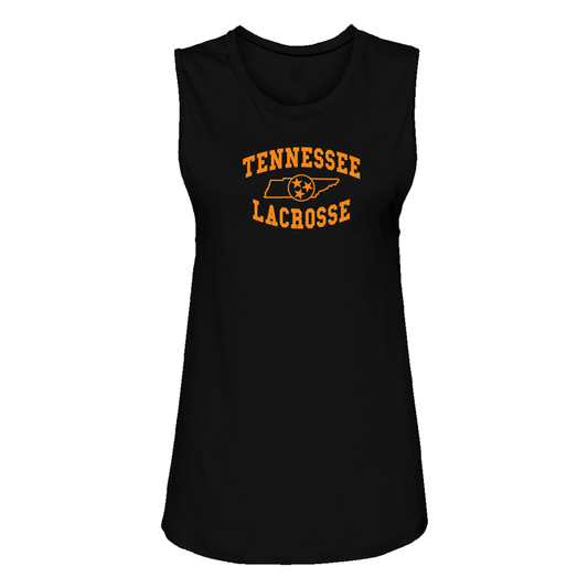 Women's Tennessee Lacrosse Bella + Canvas Jersey Muscle Tank