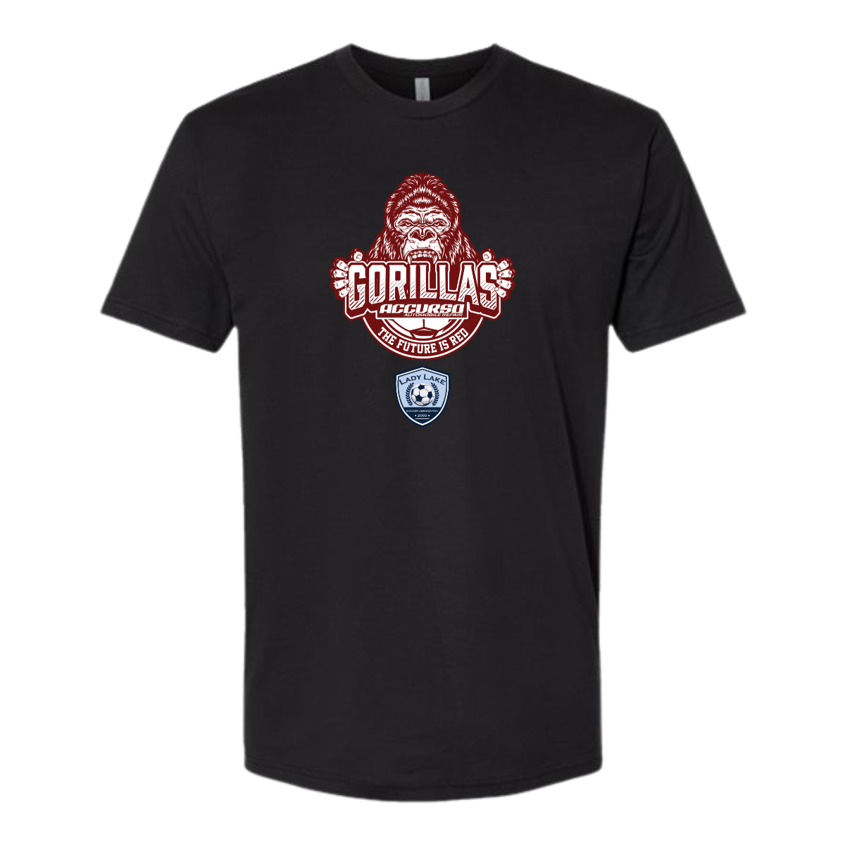 Adult Accurso Gorillas Next Level Cotton T-Shirt