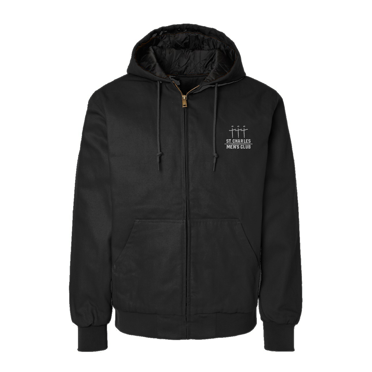 Adult St. Charles Men's Club Canvas Insulated Workwear Jacket