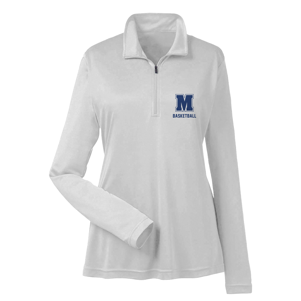 Women's Maclay Basketball Team 365 Zone Performance Quarter-Zip