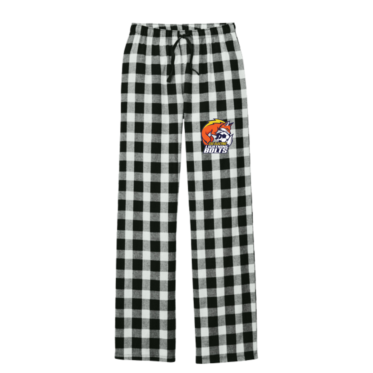 Women's Lightning Bolts District Flannel Plaid Pant