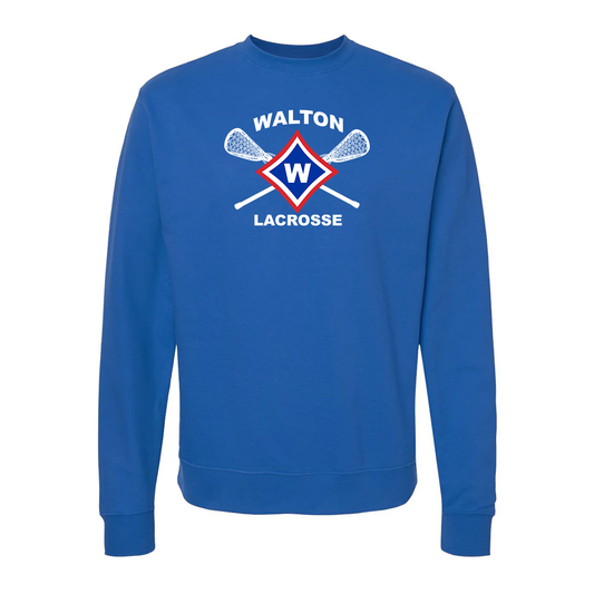 Adult Walton Lacrosse Midweight Crewneck Sweatshirt