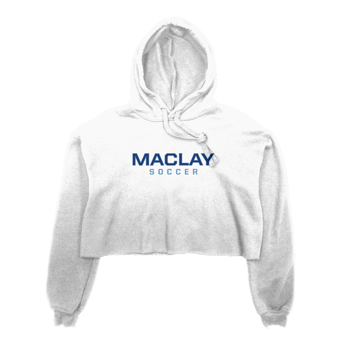 Women's Maclay Soccer Bella + Canvas Cropped Hoodie