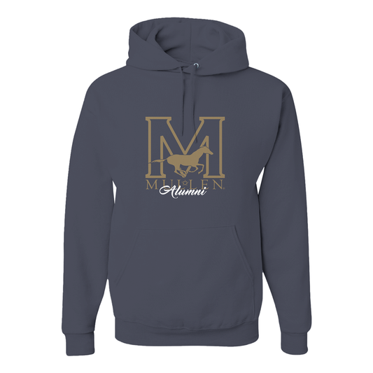 Adult Mullen HS Jerzees Blend Hoodie