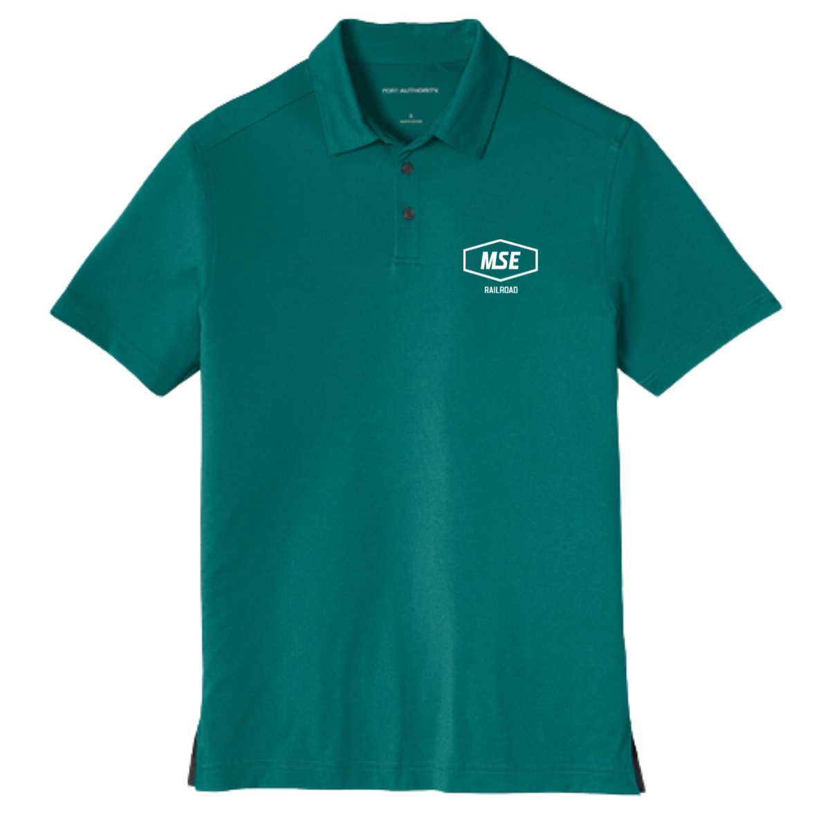 Adult Mississippi Export Railroad Port Authority Stretch Polo