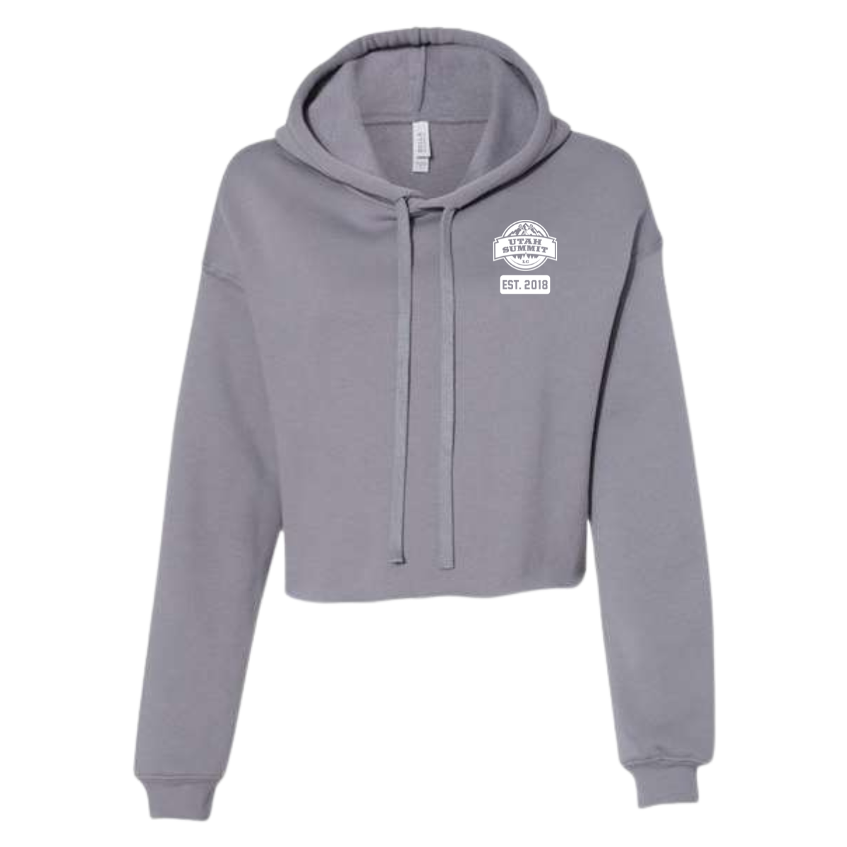 Women's Utah Summit LC Bella + Canvas Cropped Hoodie