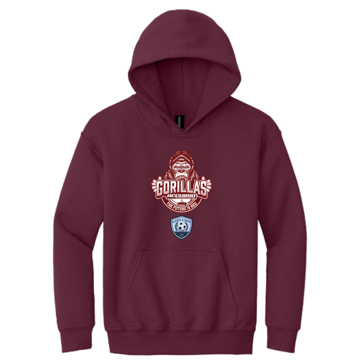 Youth Accurso Gorillas Gildan Hoodie