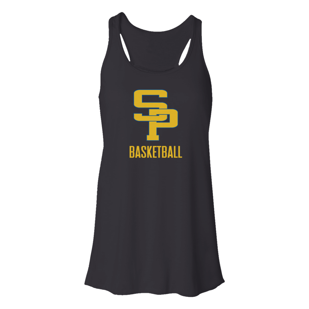 Women's St. Paul's Basketball Flowy Racerback Tank