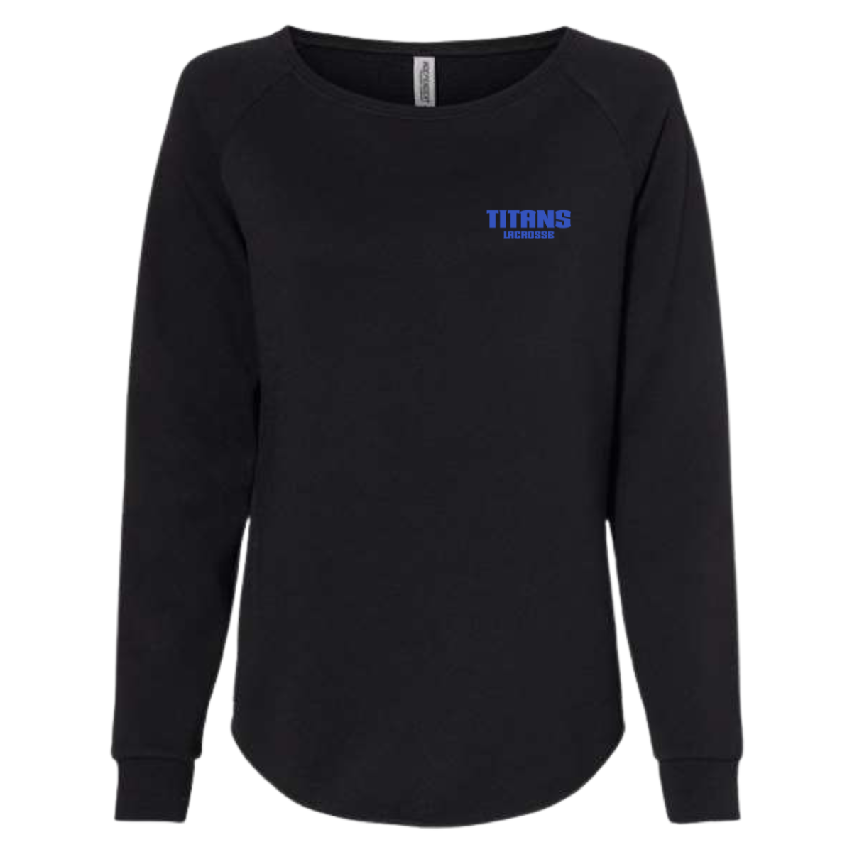 Women's SW Titans Lacrosse ITC Wave Wash Crewneck Sweatshirt