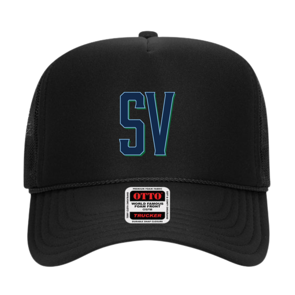 Sun Valley Lacrosse Otto 5-Panel Crown Mesh Back Trucker Hat