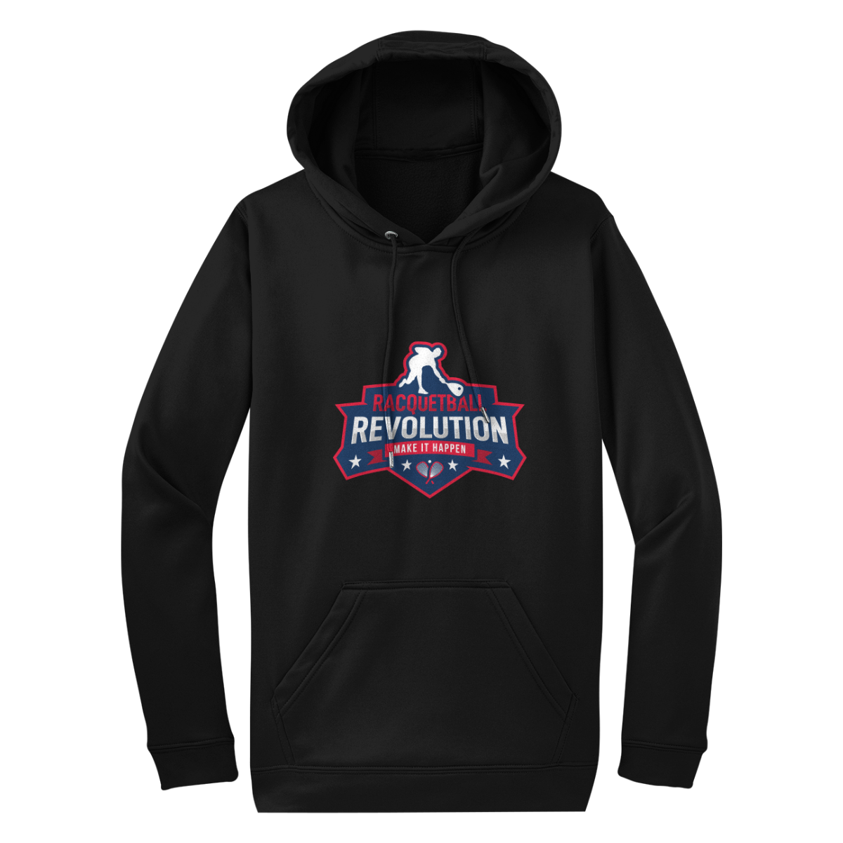 Adult Racquetball Revolution Sports Sport-Tek Sport-Wick Fleece Hoodie