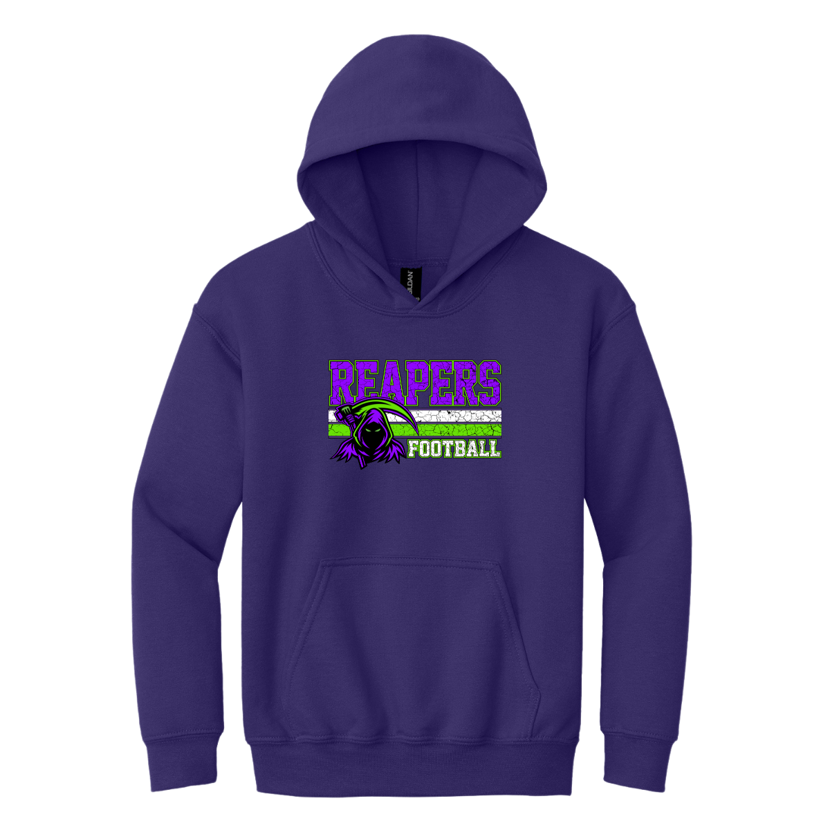 Youth Caloosa Reapers Football Gildan Heavy Blend Hoodie