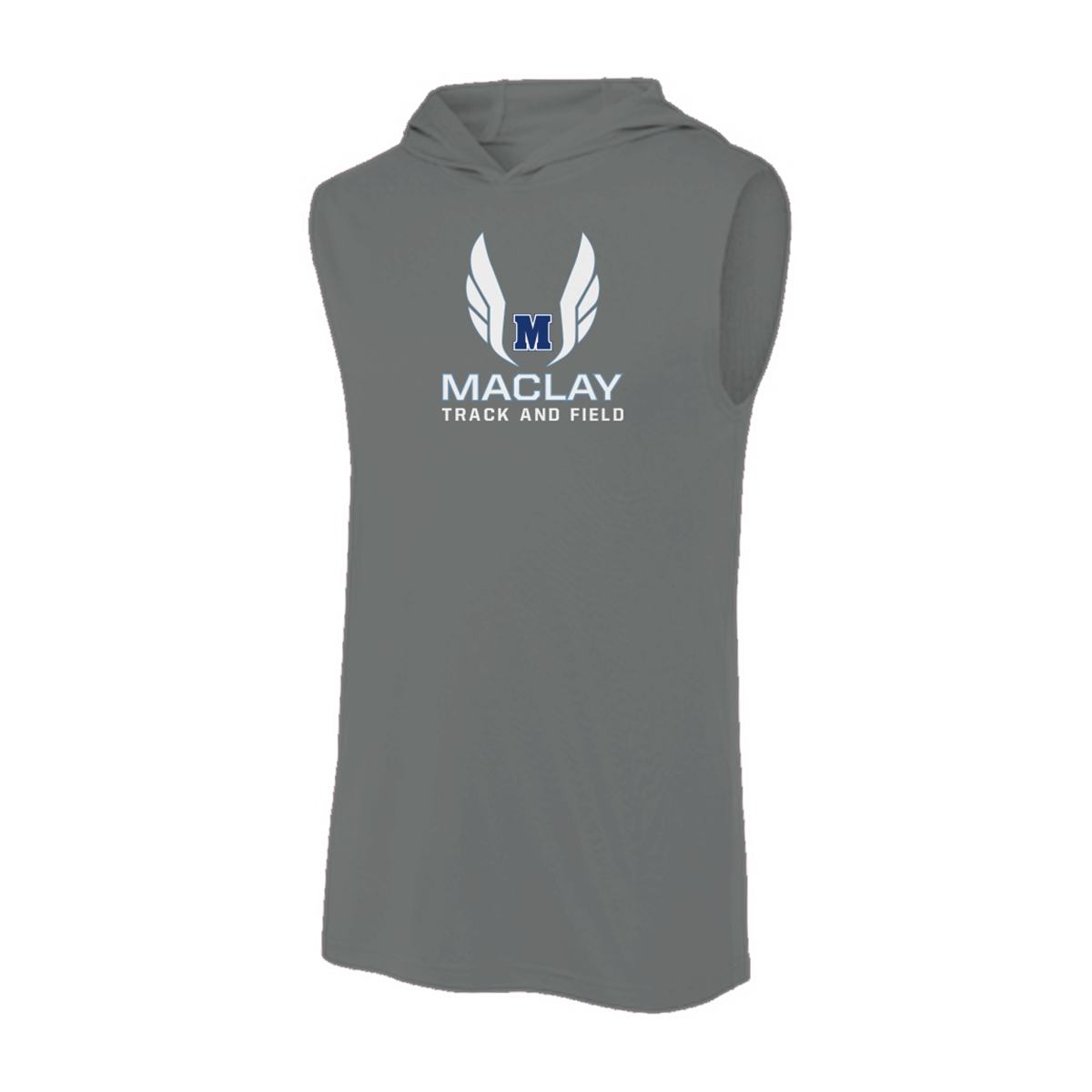 Adult Maclay Track & Field Sport-Tek Sleeveless Hoodie