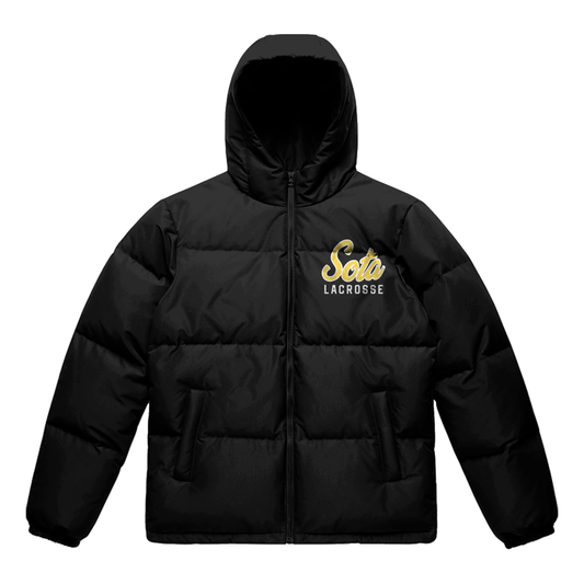 Adult Minnesota Lacrosse AS Colour Hooded Puffer Jacket