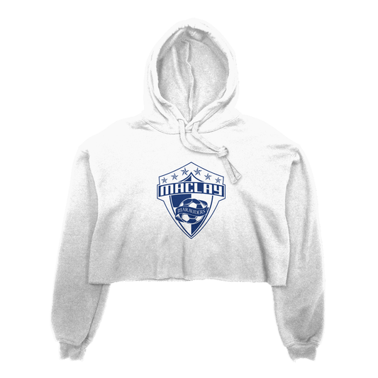 Women's Maclay Soccer Bella + Canvas Cropped Hoodie