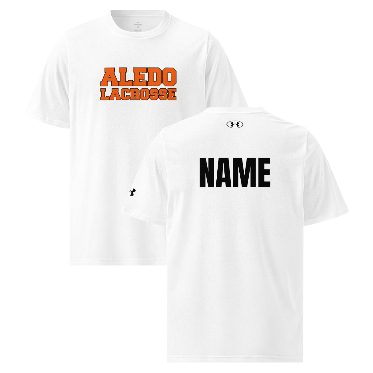 Personalizable - Adult Aledo Lacrosse Under Armour Athletic T-Shirt