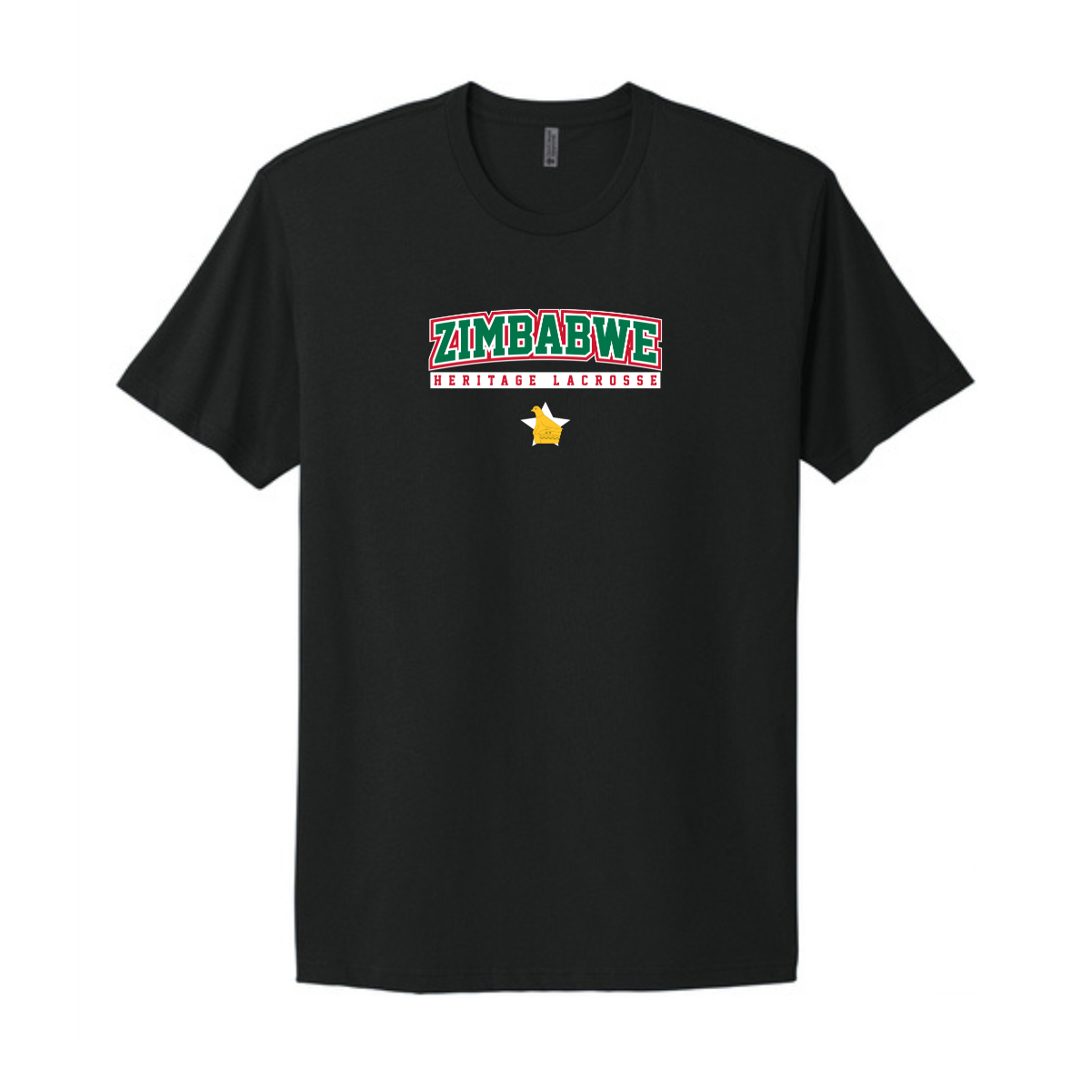 Adult Zimbabwe Lacrosse Next Level Cotton T-Shirt