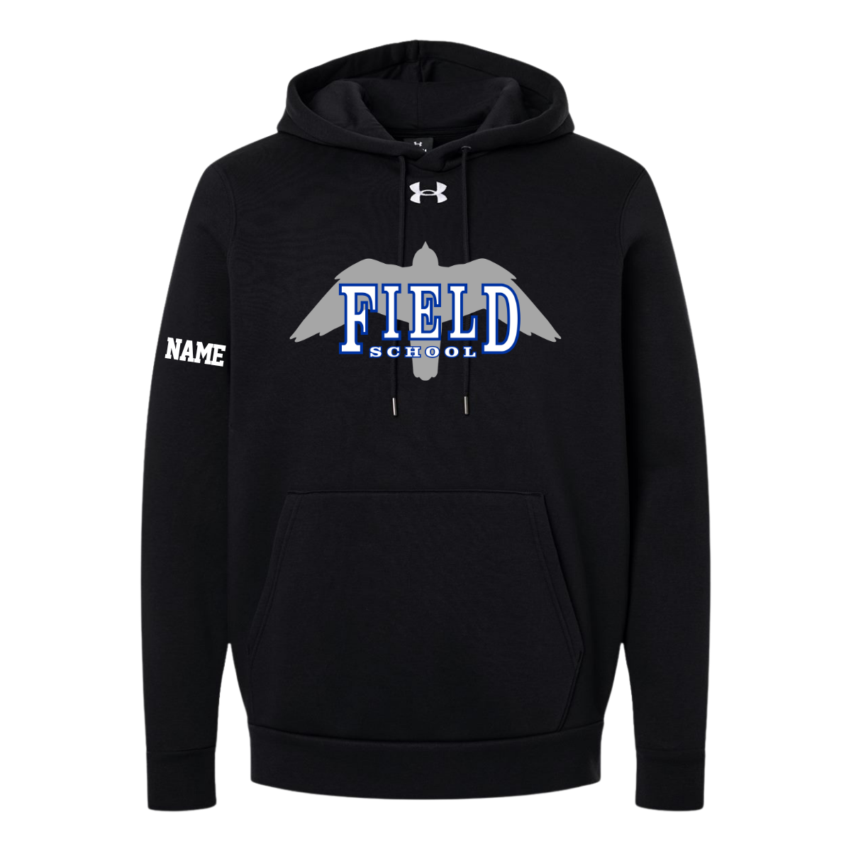 Personalizable - Adult Field School UA Icon Fleece Hoodie