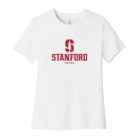 Women's Stanford University Boxing Club Relaxed Jersey T-Shirt