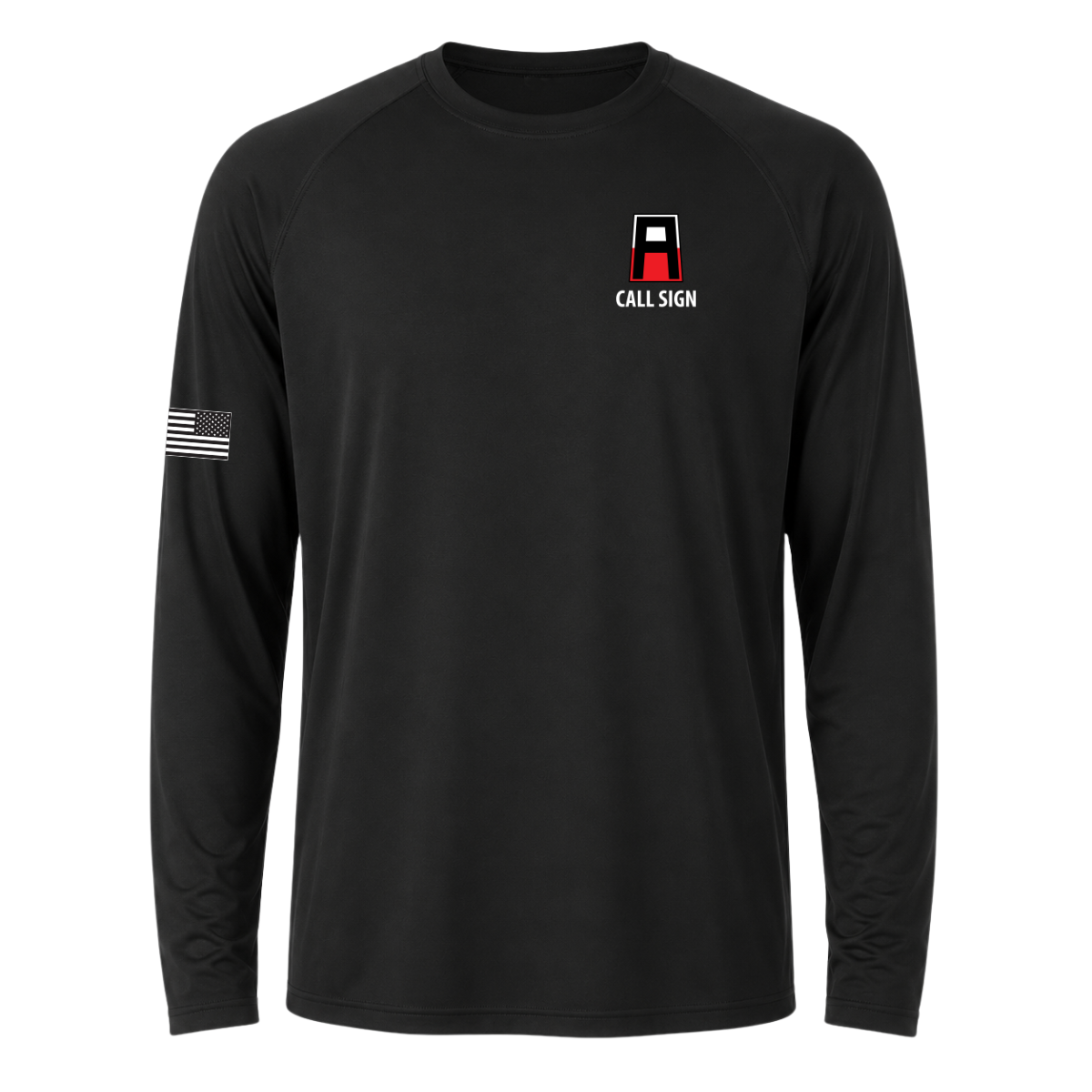 Personalizable - Adult First Army Sport-Tek Long Sleeve Ultimate Performance Crew