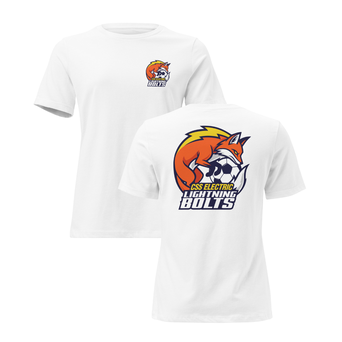 Women's Lightning Bolts Bella + Canvas Relaxed T-Shirt