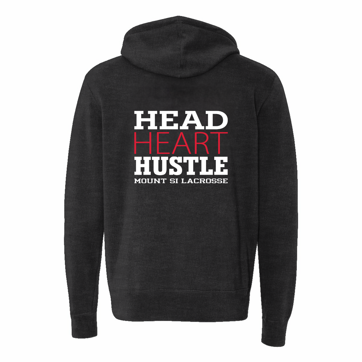 Adult Mt Si Lacrosse Fleece Zip Up Hoodie