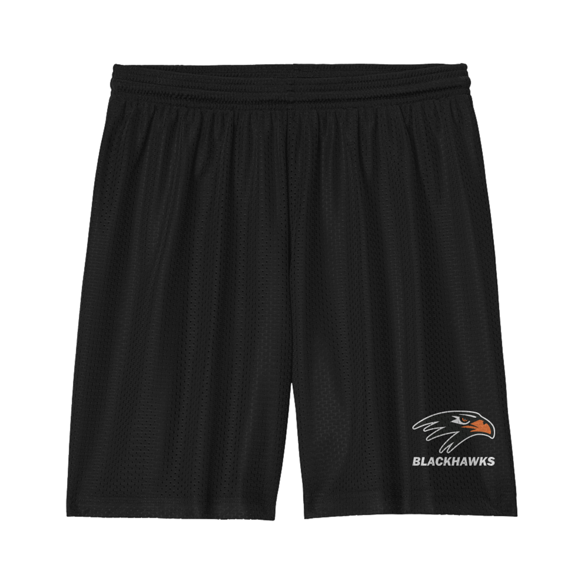 Adult Blackhawks Sport-Tek Mesh Short