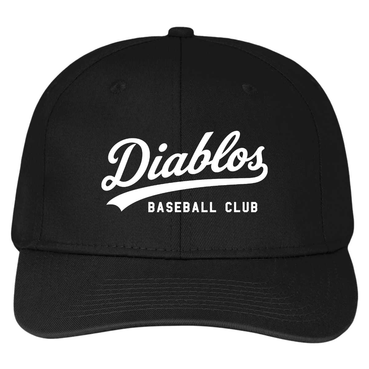 Youth Diablos Baseball Augusta Sportswear Cotton Twill Low Profile Cap