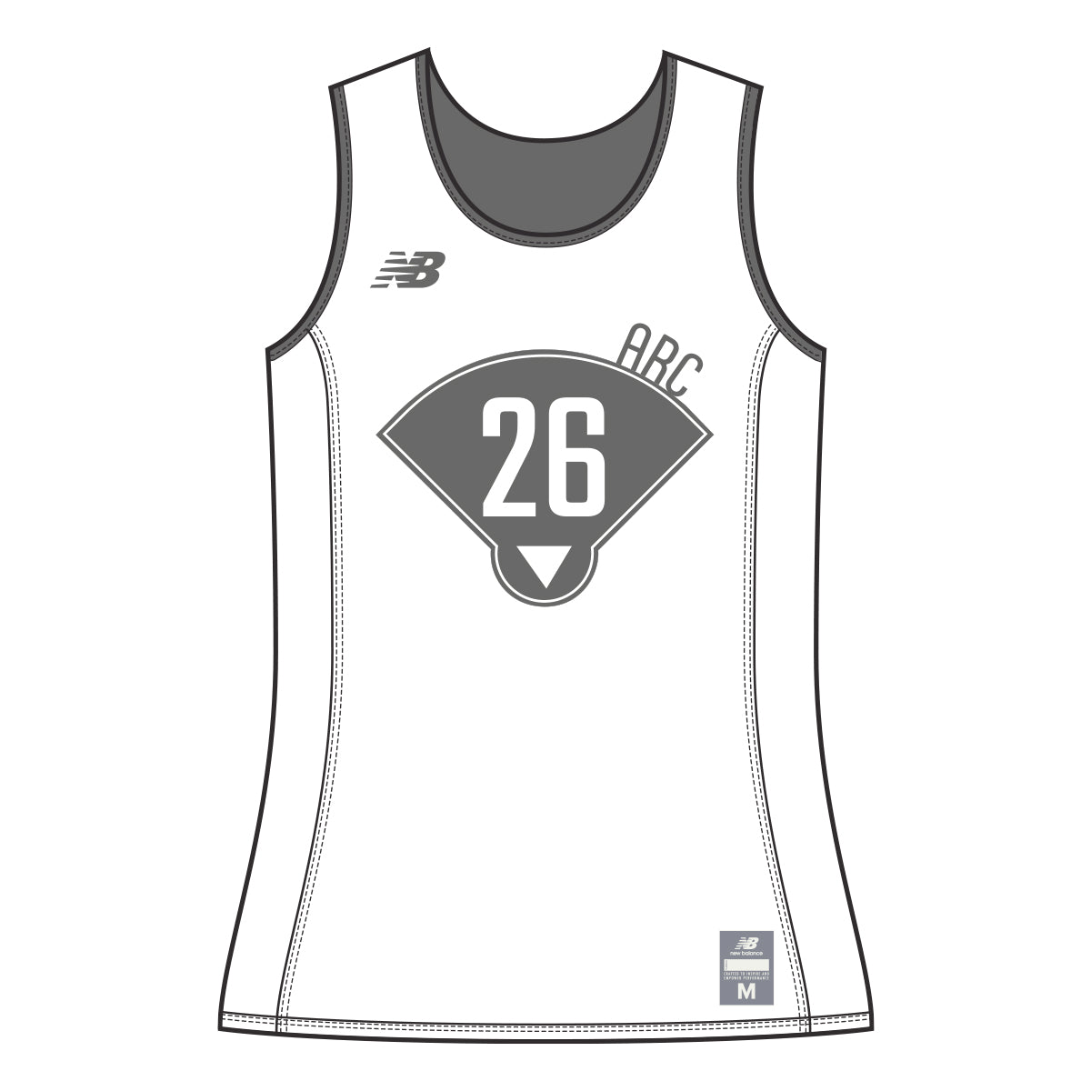 New Balance Women's Club Reversible Racerback
