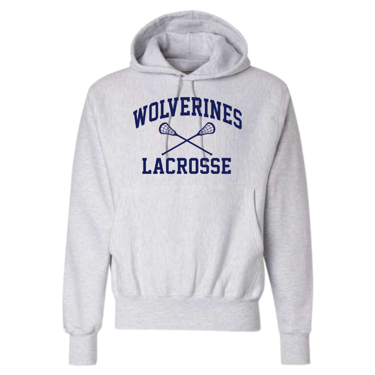 Adult Bellevue Lacrosse Champion Reverse Weave Hoodie