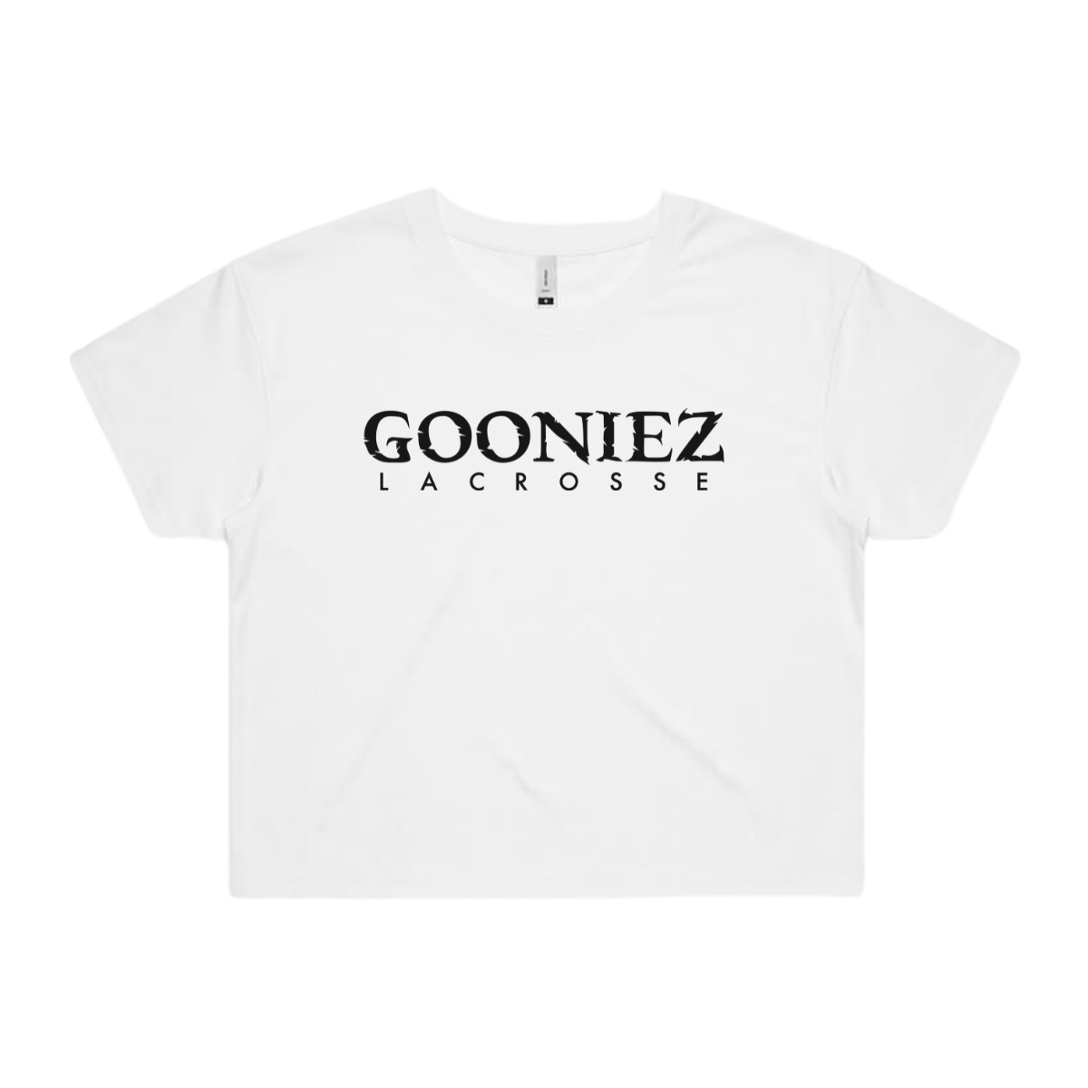 Women's Gooniez Lacrosse Crop Top