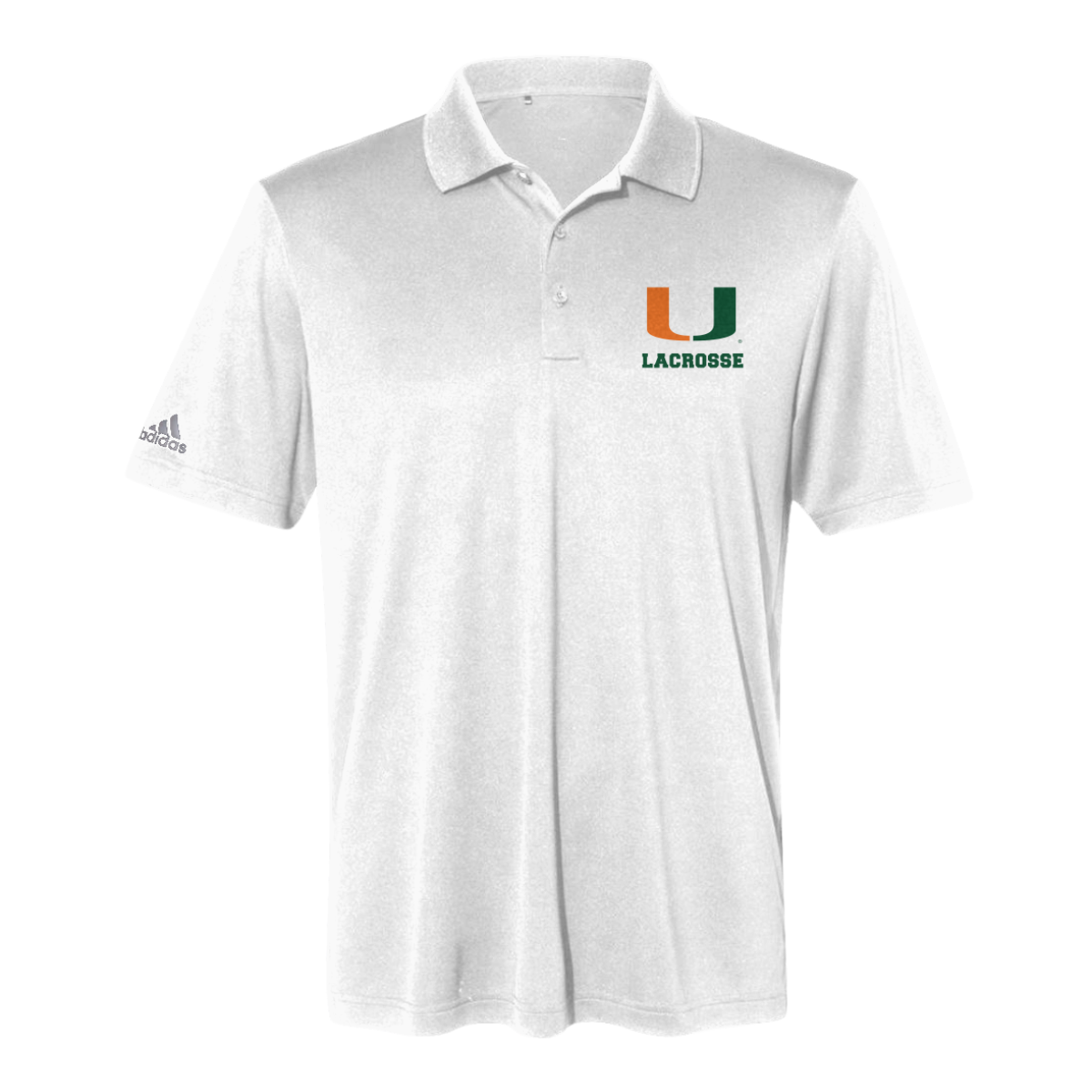 Adult Miami Lacrosse Adidas Performance Polo