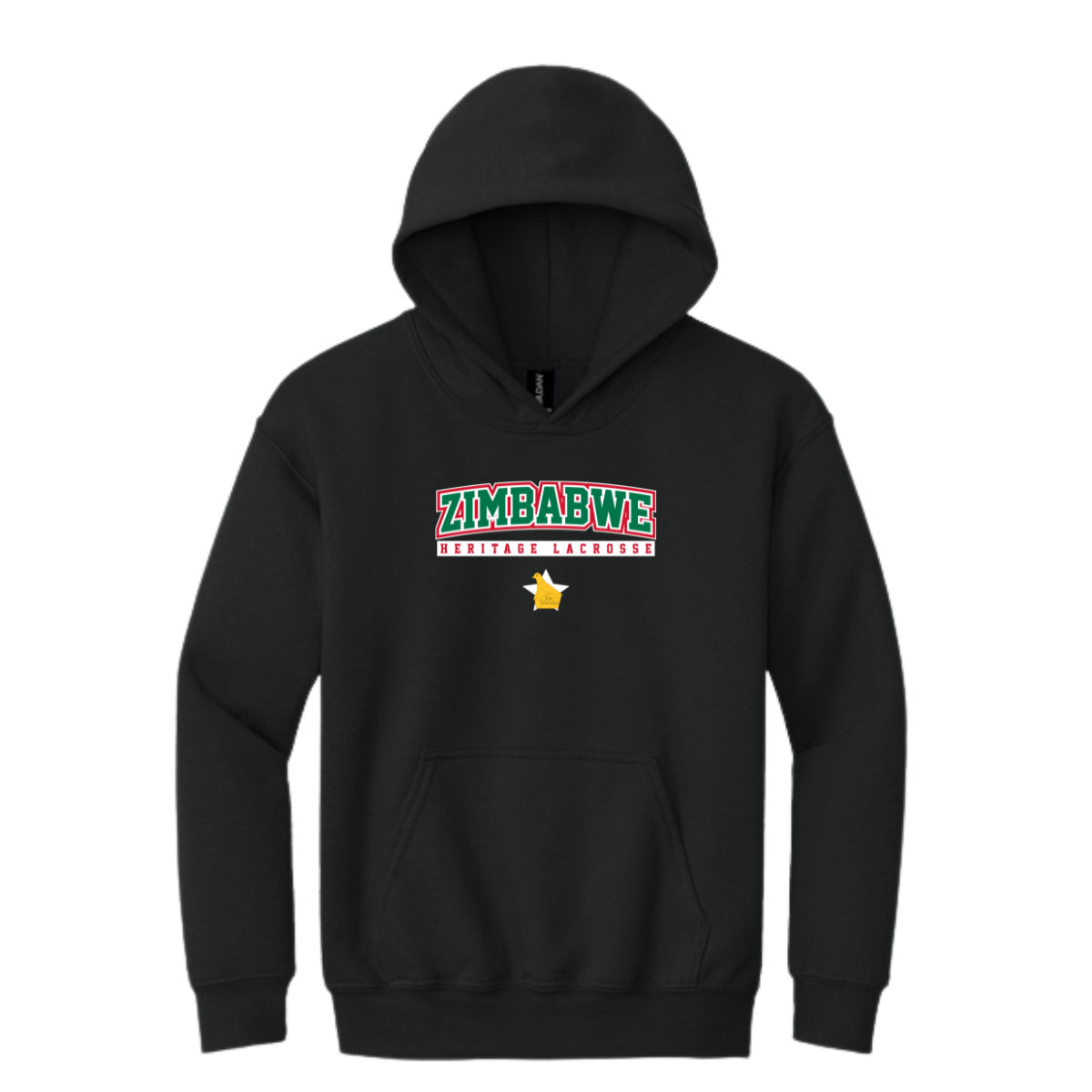 Youth Zimbabwe Lacrosse Gildan Hoodie