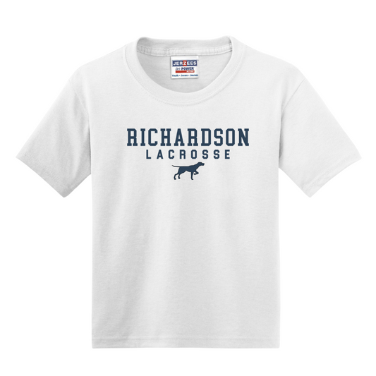 Youth Richardson Lacrosse Dri-Power Blend T-Shirt